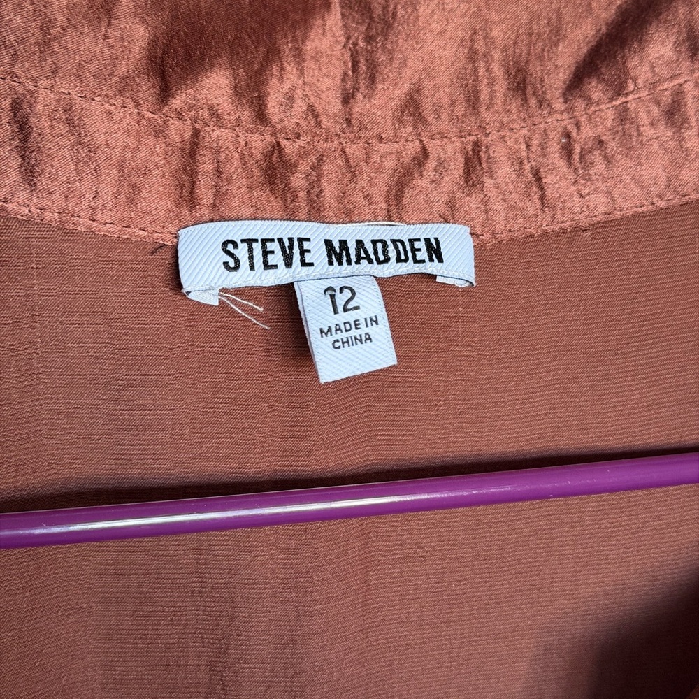 Steve Madden Copper Brown Dress - Picture 3 of 7